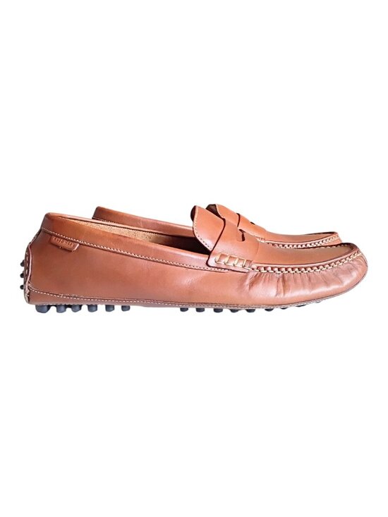 COLE HAAN Men\'s Grant Canoe Penny Loafer Driver Shoes Brown C13134 Sz 12M main image 9